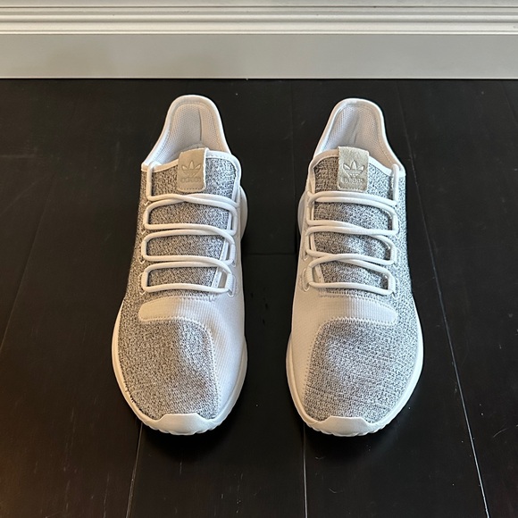 adidas Tubular Shadow Men’s Grey and White Sneakers - Picture 3 of 9